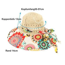 Laden Sie das Bild in den Galerie-Viewer, Sommer Damen Strand Sonnenhut