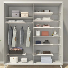 Laden Sie das Bild in den Galerie-Viewer, Erweiterbares Schrank-Spannregal-Lagerregal