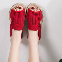 Laden Sie das Bild in den Galerie-Viewer, Geflochtene Sommersandalen für Damen