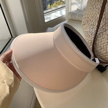 Laden Sie das Bild in den Galerie-Viewer, Faltbarer Sonnenschutz-Sonnenhut mit großer Krempe