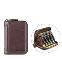 Laden Sie das Bild in den Galerie-Viewer, Multikartenschlitz Anti-Entmagnetisierung Reißverschlusstasche