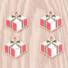 Laden Sie das Bild in den Galerie-Viewer, Weihnachten Schneemann und Schneeflocke Anhänger