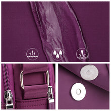 Laden Sie das Bild in den Galerie-Viewer, Mehrlagige leichte kleine quadratische Umhängetasche mit großem Fassungsvermögen