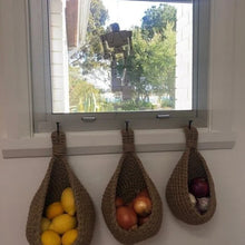 Laden Sie das Bild in den Galerie-Viewer, Hängende Wand-Gemüse-Obst-Körbe (18* 17cm)