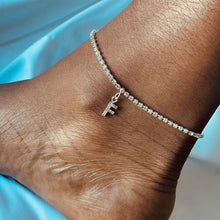 Laden Sie das Bild in den Galerie-Viewer, Damen Vollkristall Fußkettchen