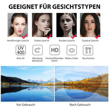 Laden Sie das Bild in den Galerie-Viewer, Neue Modische Quadratische Sonnenbrille