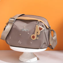 Laden Sie das Bild in den Galerie-Viewer, Damen lässige leichte bedruckte Umhängetasche aus Oxford-Stoff