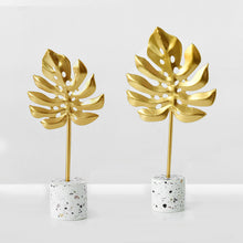 Laden Sie das Bild in den Galerie-Viewer, Goldener Blatt Schmuck