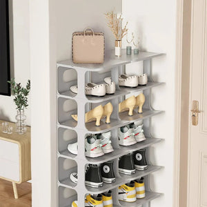 Mehrschichtiges Schuhregal
