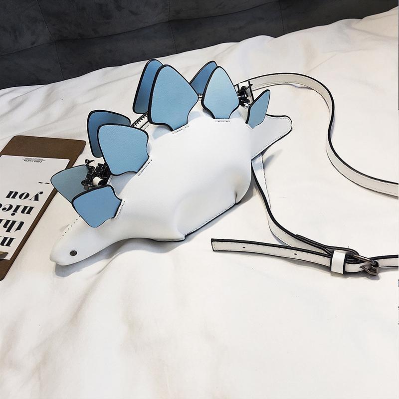 Damen Umhängetasche im Dinosaurier Stil