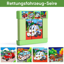 Laden Sie das Bild in den Galerie-Viewer, Kinder-Spielzeug lustiges 3D-Schnippendes Rätselblöcke