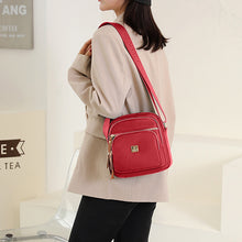 Laden Sie das Bild in den Galerie-Viewer, Lässige leichte Umhängetasche mit mehreren Taschen für Damen