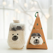 Laden Sie das Bild in den Galerie-Viewer, Weihnachtsgeschenkbox – süße Plüschsocken