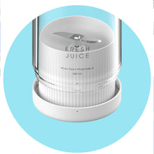 Laden Sie das Bild in den Galerie-Viewer, Mini tragbarer kabelloser wiederaufladbarer Entsafter
