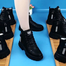 Laden Sie das Bild in den Galerie-Viewer, Warme Lederstiefel für Damen