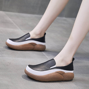 Vielseitige lässige Lederschuhe für Damen