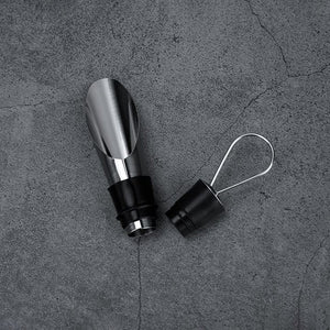 🔥2-in-1-Champagner-Verschlussstopfen aus Stahl für