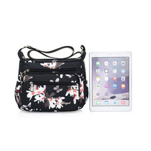 Laden Sie das Bild in den Galerie-Viewer, Lässige Leichte Blumen-Umhängetasche Aus Nylon