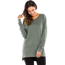 Laden Sie das Bild in den Galerie-Viewer, Lockeres Lässiges Langarm-T-Shirt Für Damen