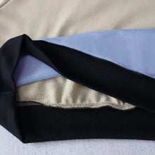 Laden Sie das Bild in den Galerie-Viewer, Stilvolles Langärmliges Sweatshirt mit Farbblockmuster