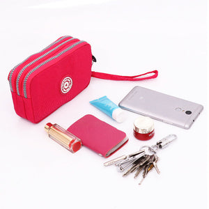 Lässige wasserdichte Handtasche mit Handgelenkschlaufe
