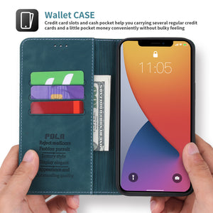 3-in-1 Handyhülle aus Leder für IPhone