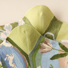 Laden Sie das Bild in den Galerie-Viewer, Langstapelige Ölgemälde Baumwollsocke