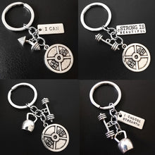 Laden Sie das Bild in den Galerie-Viewer, Hantel Schlüsselanhänger