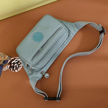 Laden Sie das Bild in den Galerie-Viewer, Leichte Gürteltasche mit mehreren Fächern und Reißverschluss