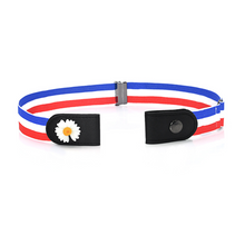 Laden Sie das Bild in den Galerie-Viewer, Schnallenfreie Elastische Gänseblümchen-Taillengürtel