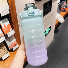 Laden Sie das Bild in den Galerie-Viewer, Großer Wasserbecher aus Kunststoff mit Farbverlauf