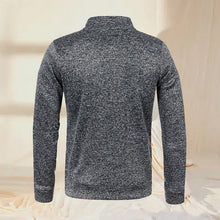 Laden Sie das Bild in den Galerie-Viewer, Reißverschluss-Revers Sportssweatshirt für Herren