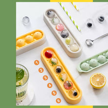 Laden Sie das Bild in den Galerie-Viewer, Eiswürfelform Aus Silikon Mit 6 Fächern