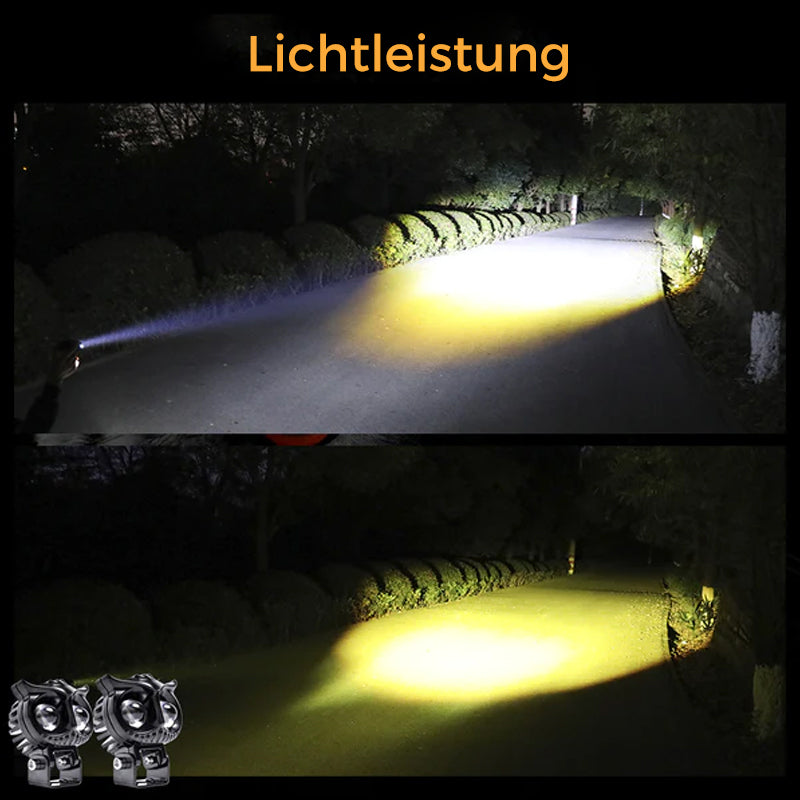 Modifizierte Strahler-Eulenlampe