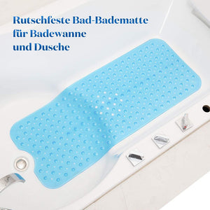 Rutschfeste Bad-Badematte für Badewanne und Dusche