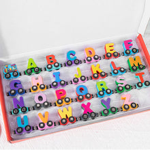 Laden Sie das Bild in den Galerie-Viewer, Hölzernes digitales Eisenbahn-Spielzeug