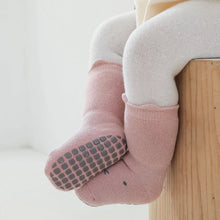 Laden Sie das Bild in den Galerie-Viewer, Herbst Winter Baby Socken Kinder Bodensocken