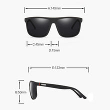 Laden Sie das Bild in den Galerie-Viewer, 2021 polarisierte Sonnenbrille mit schwarzem Rahmen