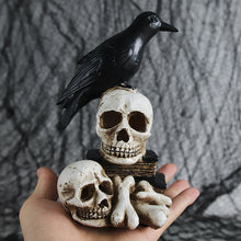 Laden Sie das Bild in den Galerie-Viewer, Halloween Leuchtende Schädellichter