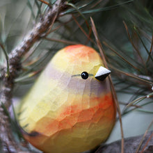 Laden Sie das Bild in den Galerie-Viewer, Süße Handgefertigte Vogelholzschnitzdekoration