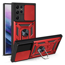 Laden Sie das Bild in den Galerie-Viewer, Linsenschutz Stoßfeste Handyhülle für Samsung