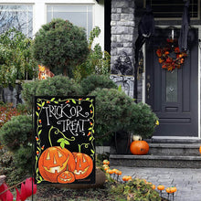 Laden Sie das Bild in den Galerie-Viewer, Halloween Kürbis Gartenflagge