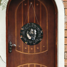 Laden Sie das Bild in den Galerie-Viewer, Hölzerne festliche Kalender-Türschild-Dekoration