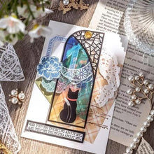 Laden Sie das Bild in den Galerie-Viewer, Durchscheinendes Haustier süßes Kätzchen Lesezeichen