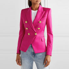 Laden Sie das Bild in den Galerie-Viewer, Stilvoller Zweireihiger Blazer