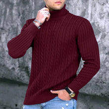 Laden Sie das Bild in den Galerie-Viewer, Lässiger Langärmliger Rollkragenpullover für Herren