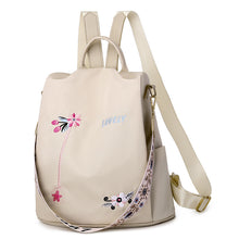 Laden Sie das Bild in den Galerie-Viewer, Wasserdichter bestickter Rucksack