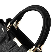 Laden Sie das Bild in den Galerie-Viewer, Bequeme einfarbige Damenhandtasche mit großem Fassungsvermögen