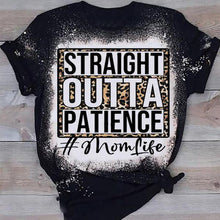 Laden Sie das Bild in den Galerie-Viewer, Stylisches Bedrucktes T-Shirt Mit Rundhalsausschnitt