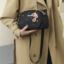 Laden Sie das Bild in den Galerie-Viewer, Damen lässige leichte bedruckte Umhängetasche aus Oxford-Stoff